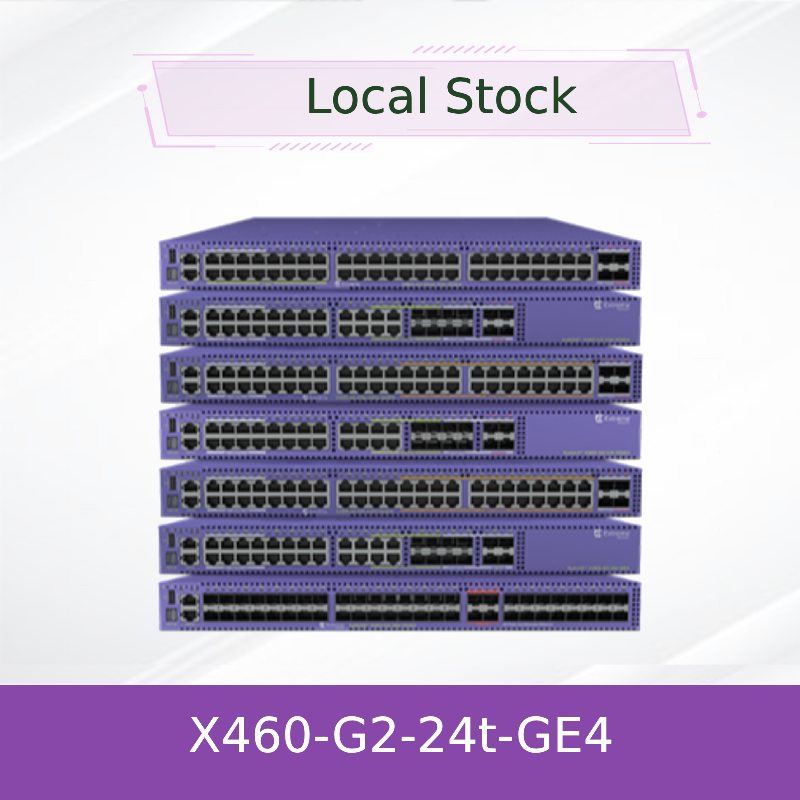 1000 Base-X SFP Extremeswitching Network 16566 210 12T GE2 28 Gbps 20.8 Mpps ใหม่และเดิม