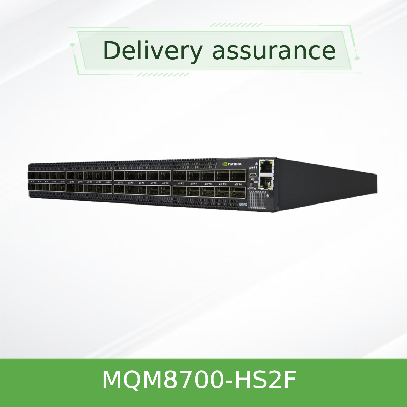 NVIDIA Quantum MQM8700-HS2F 200G InfiniBand Switch 40-Port กับการไหลอากาศ P2C