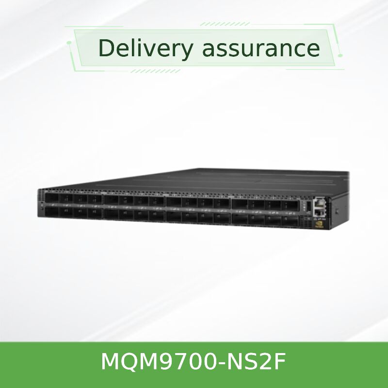 NVIDIA MQM9700-NS2F 64-Port 400Gb/s InfiniBand Switch ด้วยเทคโนโลยี SHARPv3 ใน 1U Form Factor