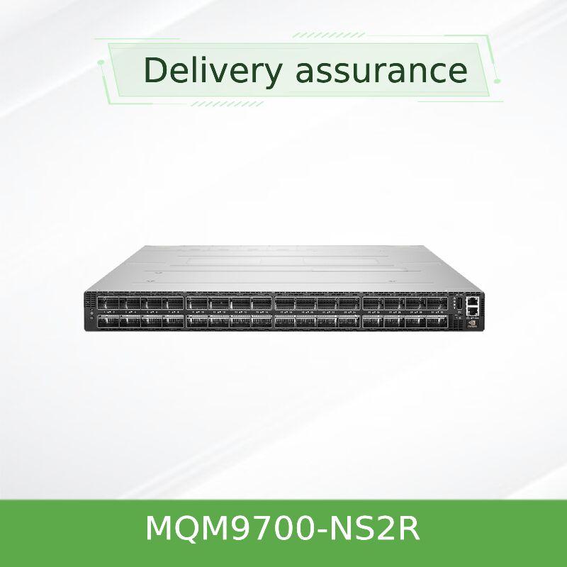 NVIDIA Quantum-2 MQM9700-NS2R 64-Port 400Gb/s Managed InfiniBand Switch with Reverse Airflow (C2P)