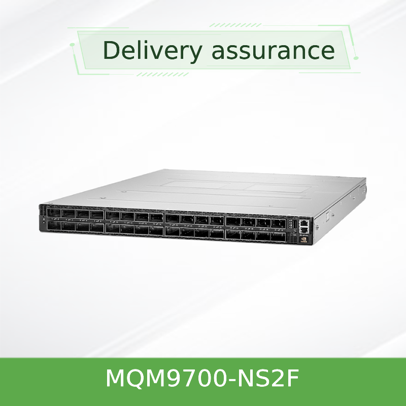 NVIDIA Quantum-2 MQM9700-NS2F 400Gb/s InfiniBand Switch NDR 64 ท่าเรือ การบริหารการกระบะ
